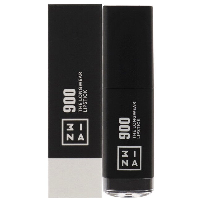 The Longwear Lipstick - 900 Black by 3INA for Women - 0.20 oz Lipstick, NA, hi-res image number null