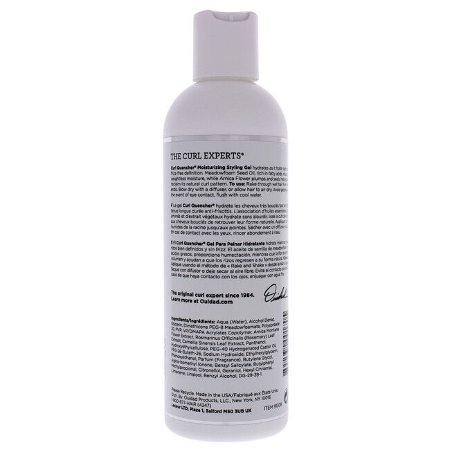 Curl Quencher Moisturizing Styling Gel by Ouidad for Unisex - 8.5 oz Gel, See Description, alternate image number 1