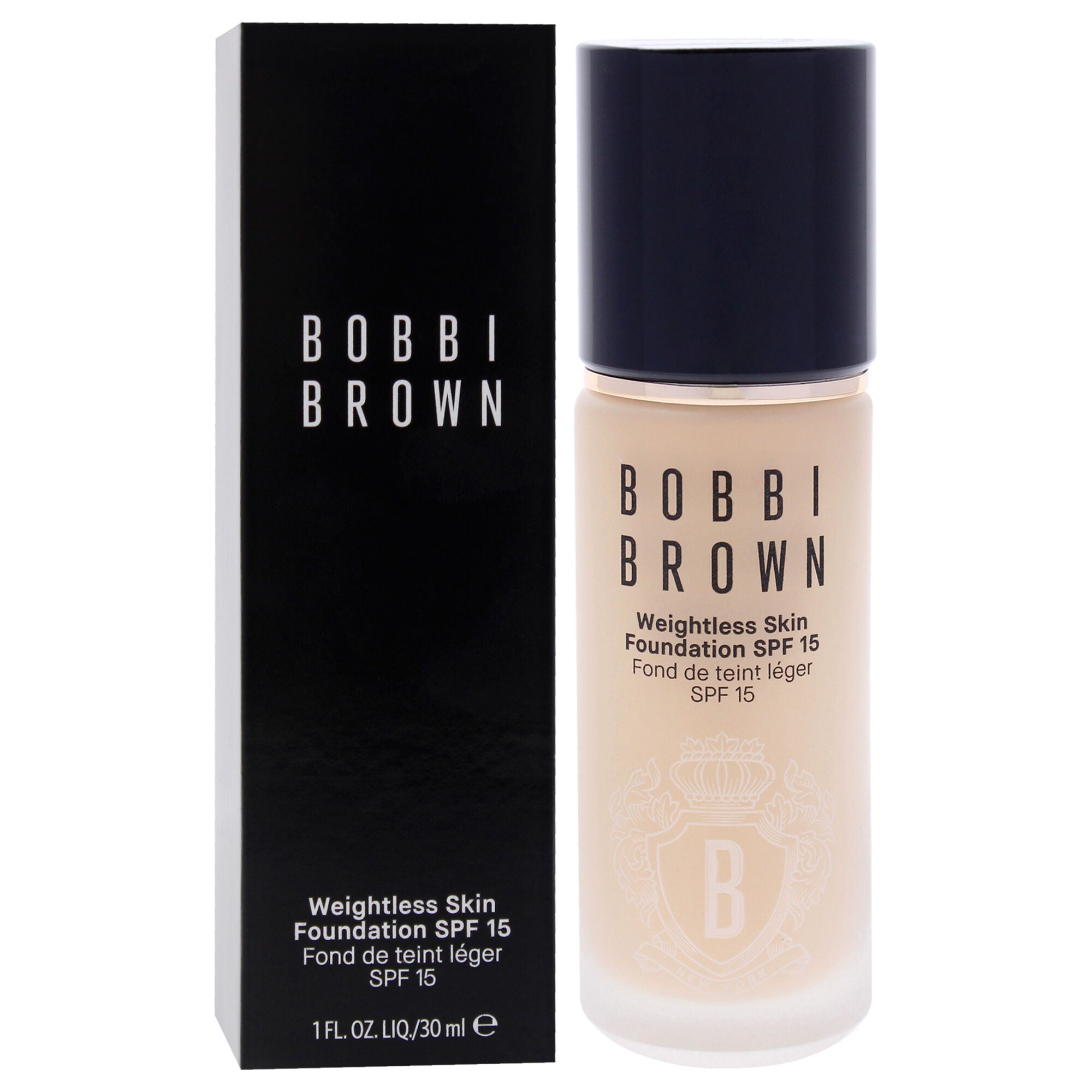 Weightless Skin Foundation SPF 15 - NW-022 Neutral Warm Ivory by Bobbi Brown for Women - 1 oz Foundation, Brown, alternate image number 2