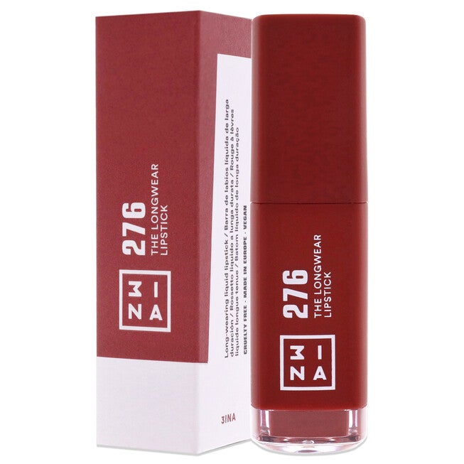 The Longwear Lipstick - 276 Chestnut Brown by 3INA for Women - 0.20 oz Lipstick, , alternate image number 7