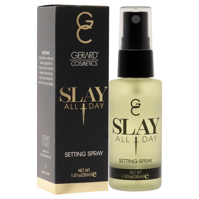 Slay All Day Setting Spray Mini - Lemongrass by Gerard Cosmetic for Women - 1.01 oz Setting Spray, NA, alternate image number null