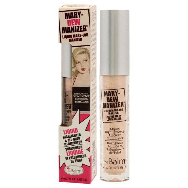 Mary Dew Manizer Liquid Highlighter by the Balm for Women - 0.13 oz Highlighter, NA, alternate image number null