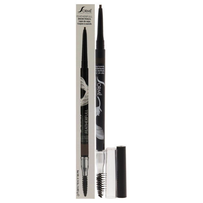 Featherfull Eyebrow Pencil - 53 Brown by Sorme Cosmetics for Women - 0.14 oz Eyebrow Pencil, See Description, hi-res image number null