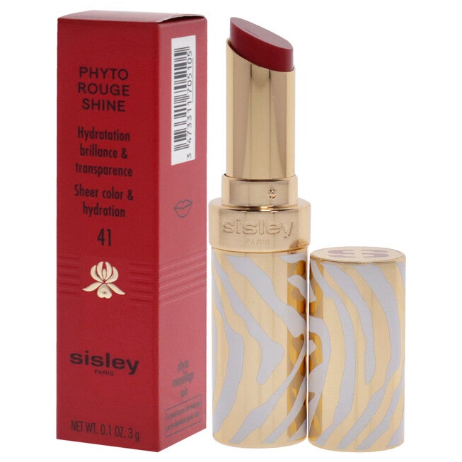 Phyto-Rouge Shine Lipstick - 41 Sheer Red Love by Sisley for Women - 0.1 oz Lipstick (Refillable), See Description, alternate image number 3