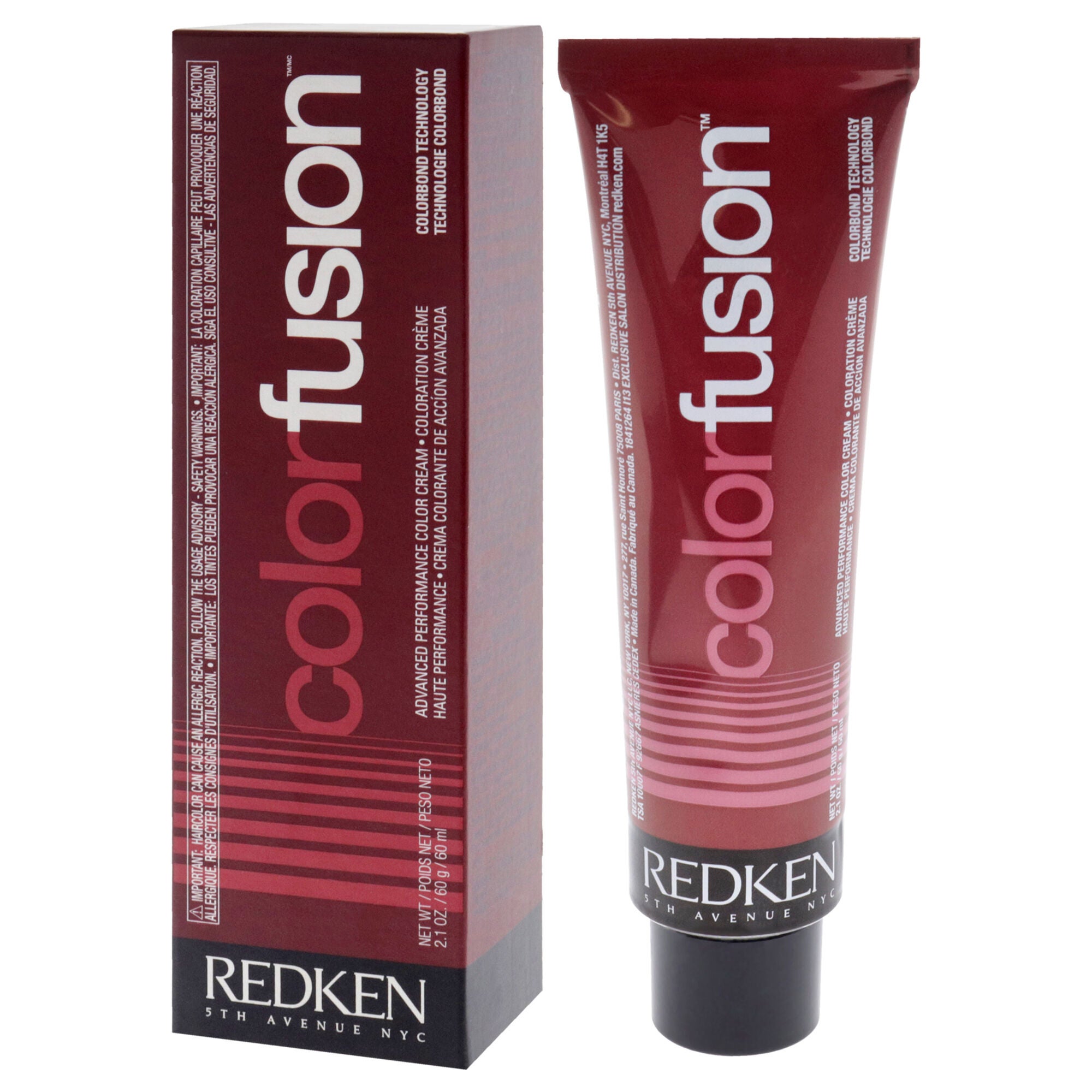 Color Fusion Color Cream Fashion - 5T Titanium by Redken for Women - 2.1 oz Hair Color, See Description, alternate image number 3