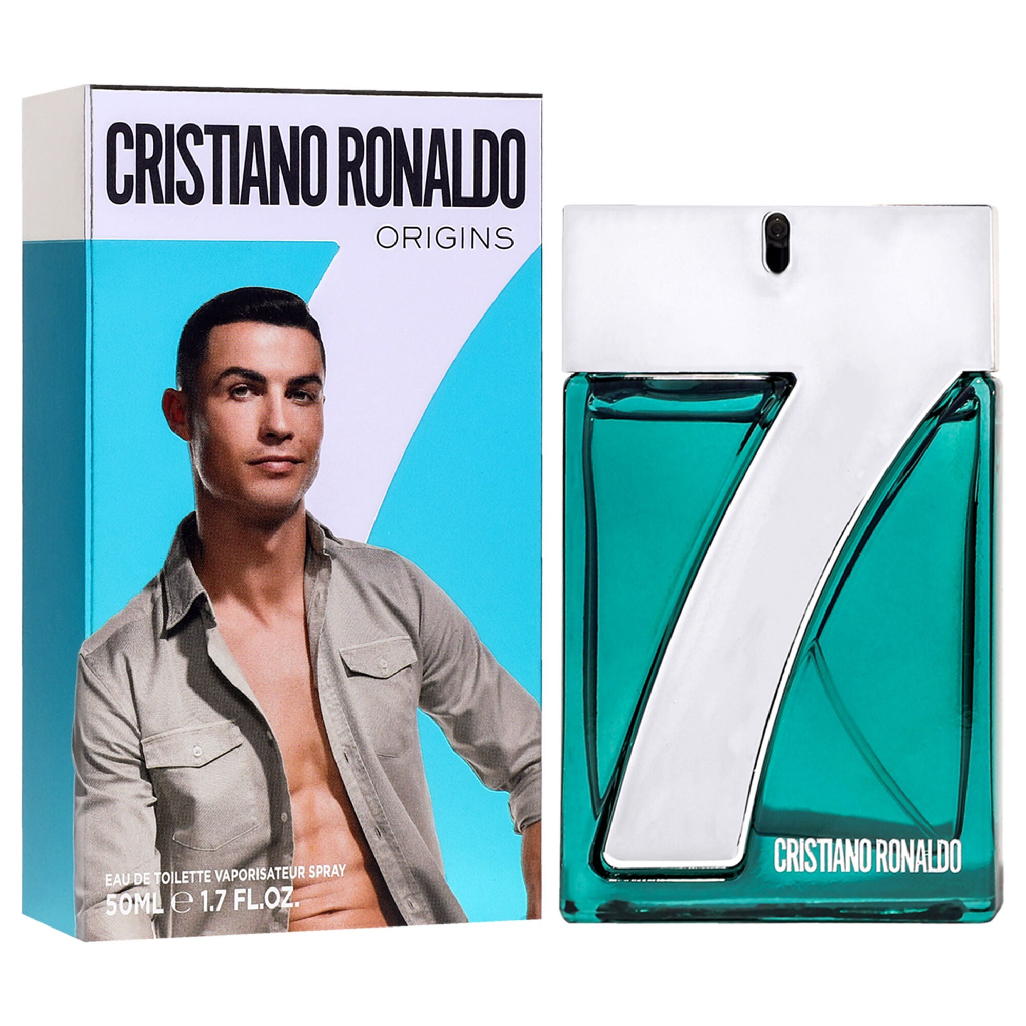 CR7 Origins by Cristiano Ronaldo for Men - 1.7 oz EDT Spray, See Description, alternate image number 1