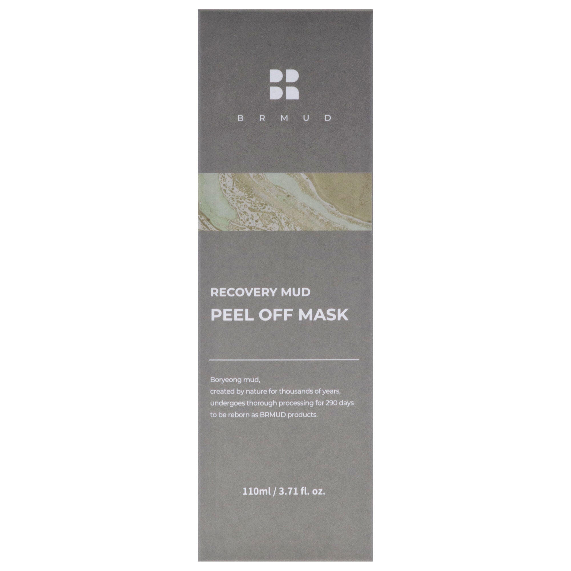 Recovery Mud Peel Off Mask by Brmud for Unisex - 3.71 oz Mask, Black, alternate image number 4