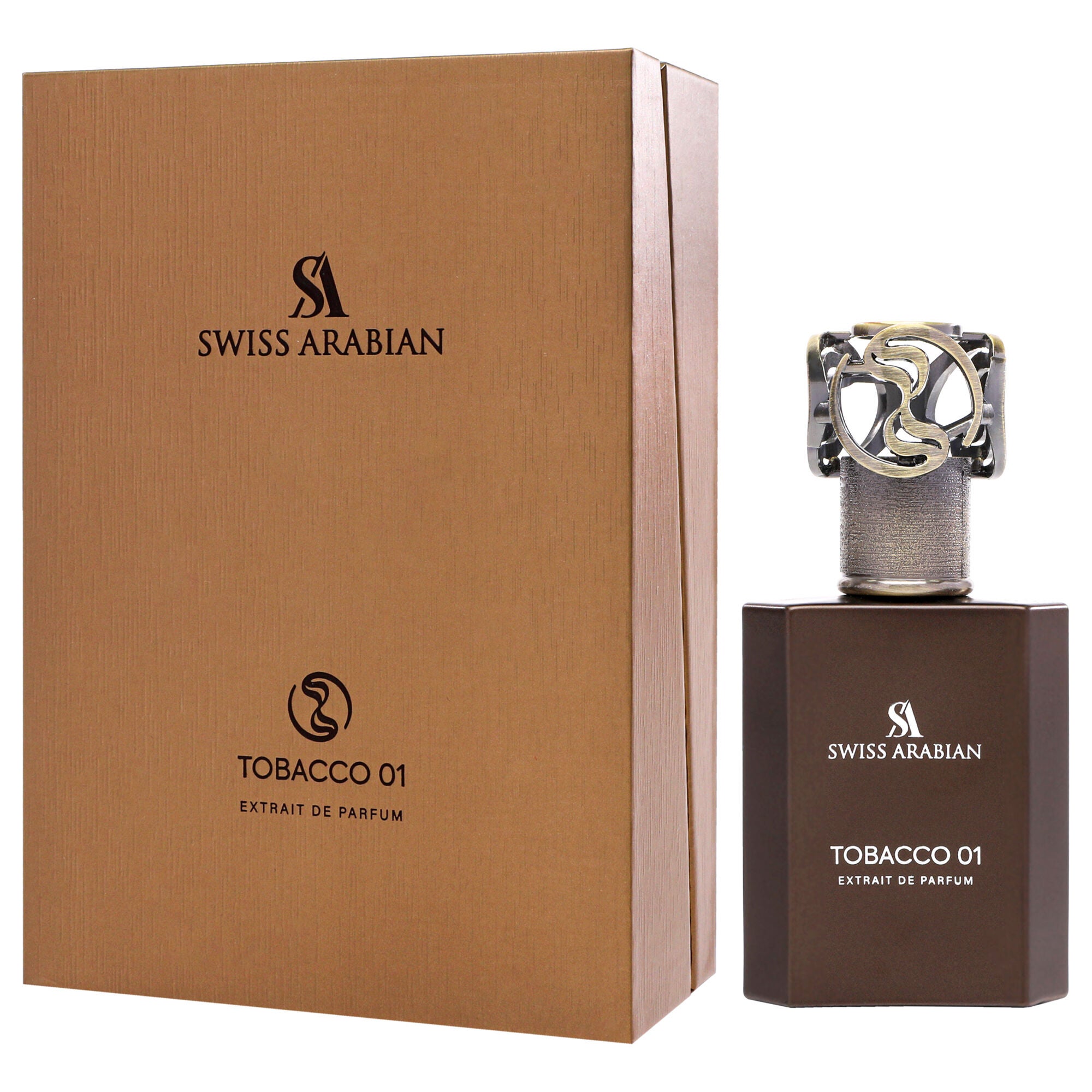 Tobacco 01 by Swiss Arabian for Unisex - 1.7 oz Extrait De Parfum Spray, See Description, alternate image number 3