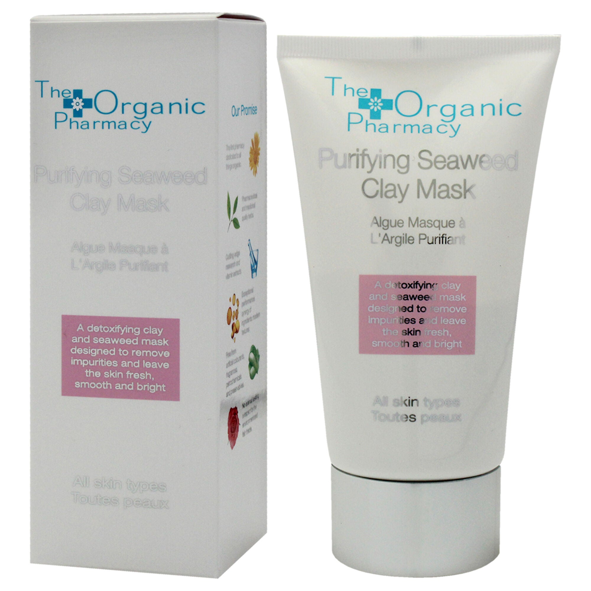 Purifying Seaweed Clay Mask - All Skin Types by The Organic Pharmacy for Women - 2 oz Mask, See Description, alternate image number 3