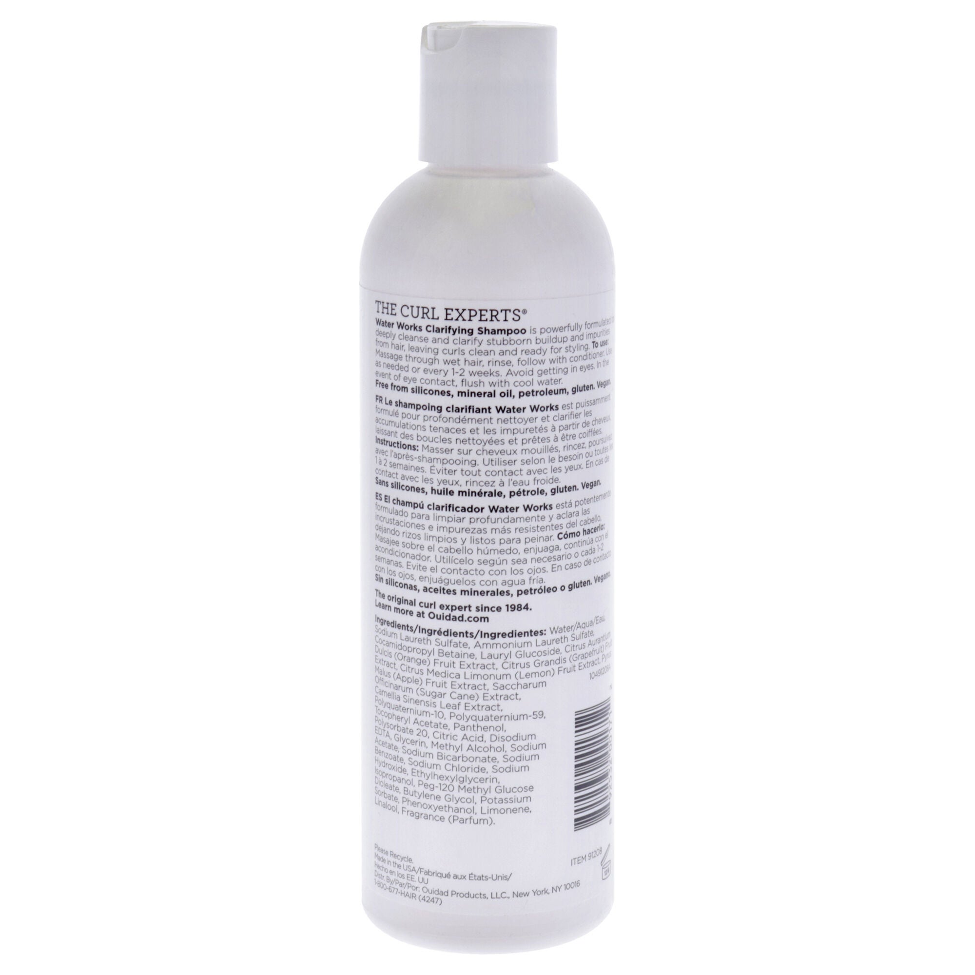 Water Works Clarifying Shampoo by Ouidad for Unisex - 8.5 oz Shampoo, See Description, alternate image number 1