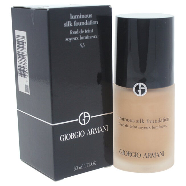 Luminous Silk Foundation - # 4.5 Light/Neutral by Giorgio Armani for Women - 1 oz Foundation, , alternate image number null