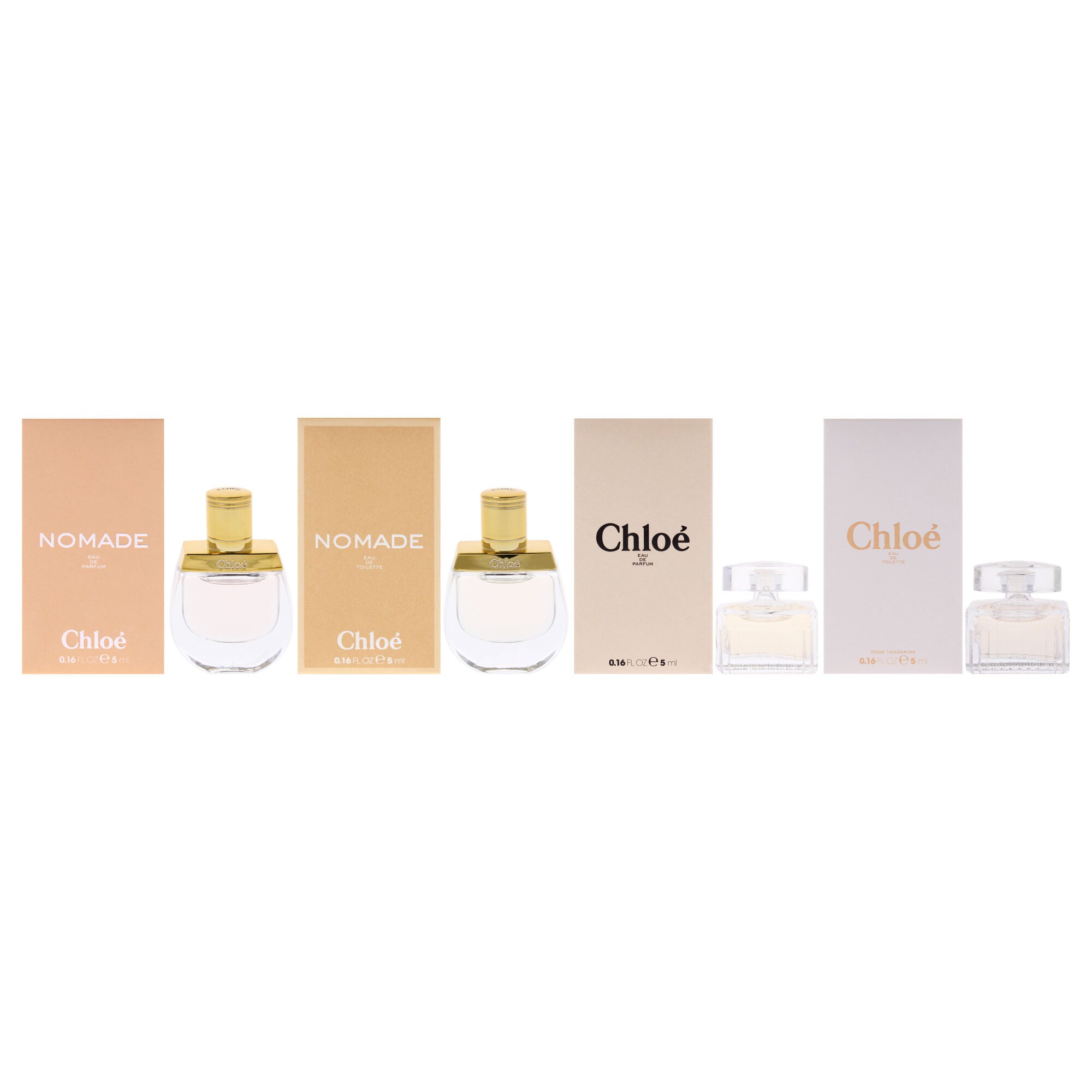 Chloe by Chloe for Women - 4 Pc Mini Gift Set 0.16oz Nomade EDP Spray, 0.16oz Chloe EDT Spray, 0.16oz Chloe EDP Spray, 0.16oz Nomade EDP Spray, See Description, alternate image number 4