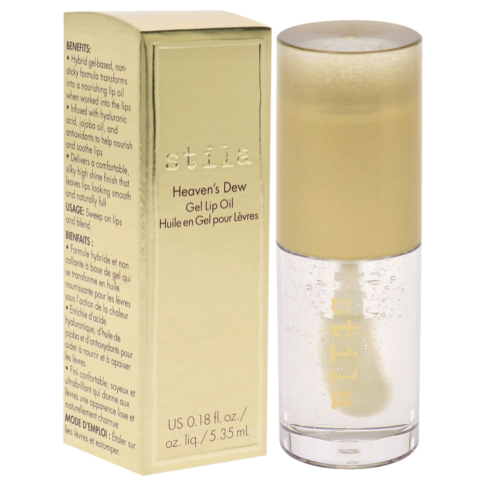 Heavens Dew Gel Lip Oil - Rain Drop by Stila for Women - 0.18 oz Lip Oil, , alternate image number 6