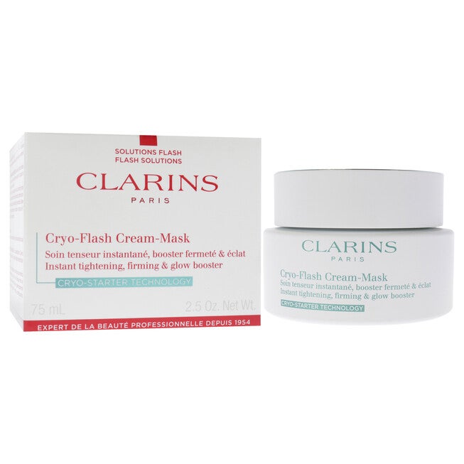 Cryo-Flash Cream Mask by Clarins for Women - 2.5 oz Mask, , alternate image number null