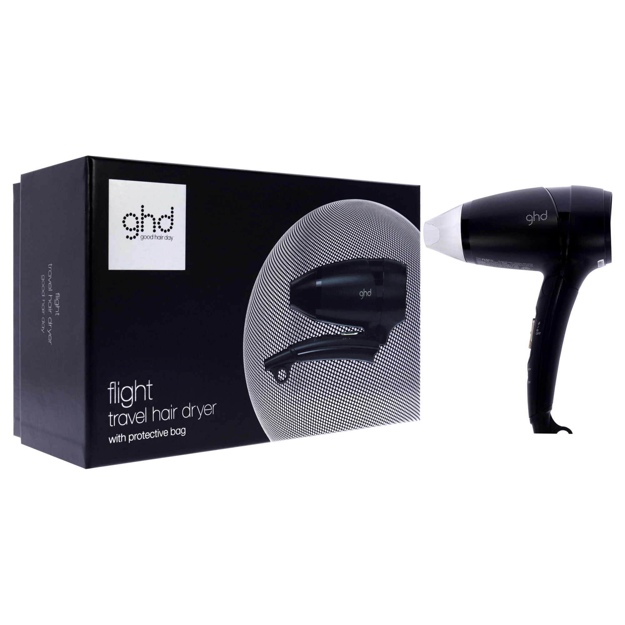 Copper Flight Travel Hairdryer - Black by GHD for Unisex - 1 Pc Hair Dryer, , alternate image number 6