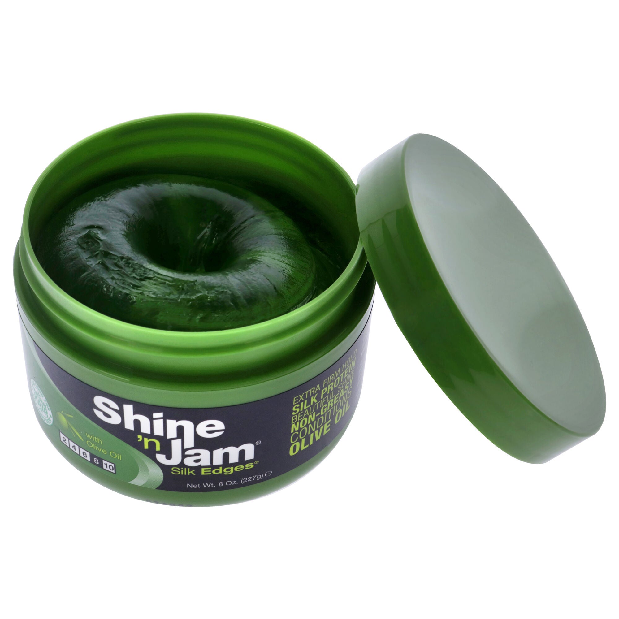 Shine-n-Jam Silk Edges by Ampro for Women - 8 oz Gel, See Description, alternate image number 2
