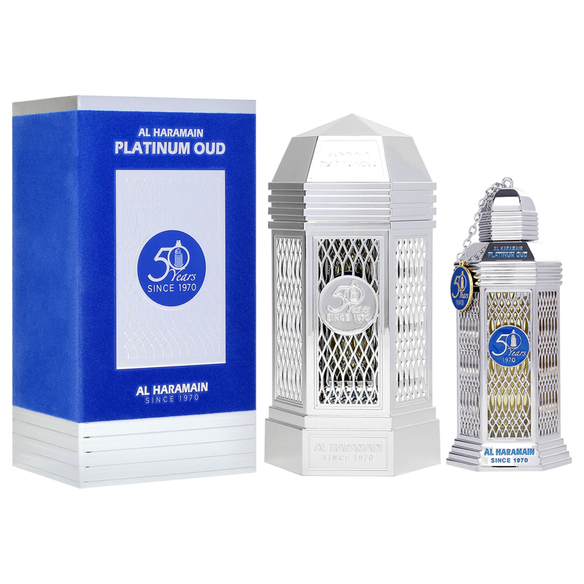 Platinum Oud by Al Haramain for Unisex - 3.4 oz EDP Spray, See Description, alternate image number 1