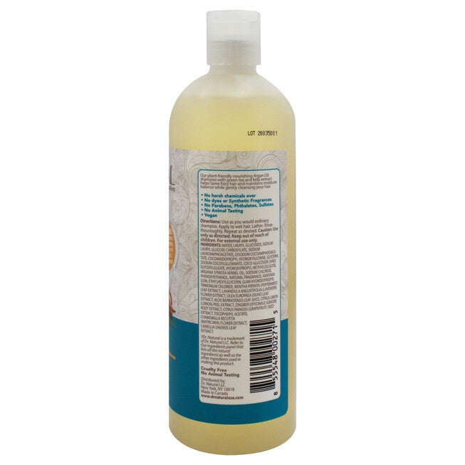 Nourishes and Moisturizes Shampoo - Argan Oil by Dr. Natural for Unisex - 16 oz Shampoo, , alternate image number null