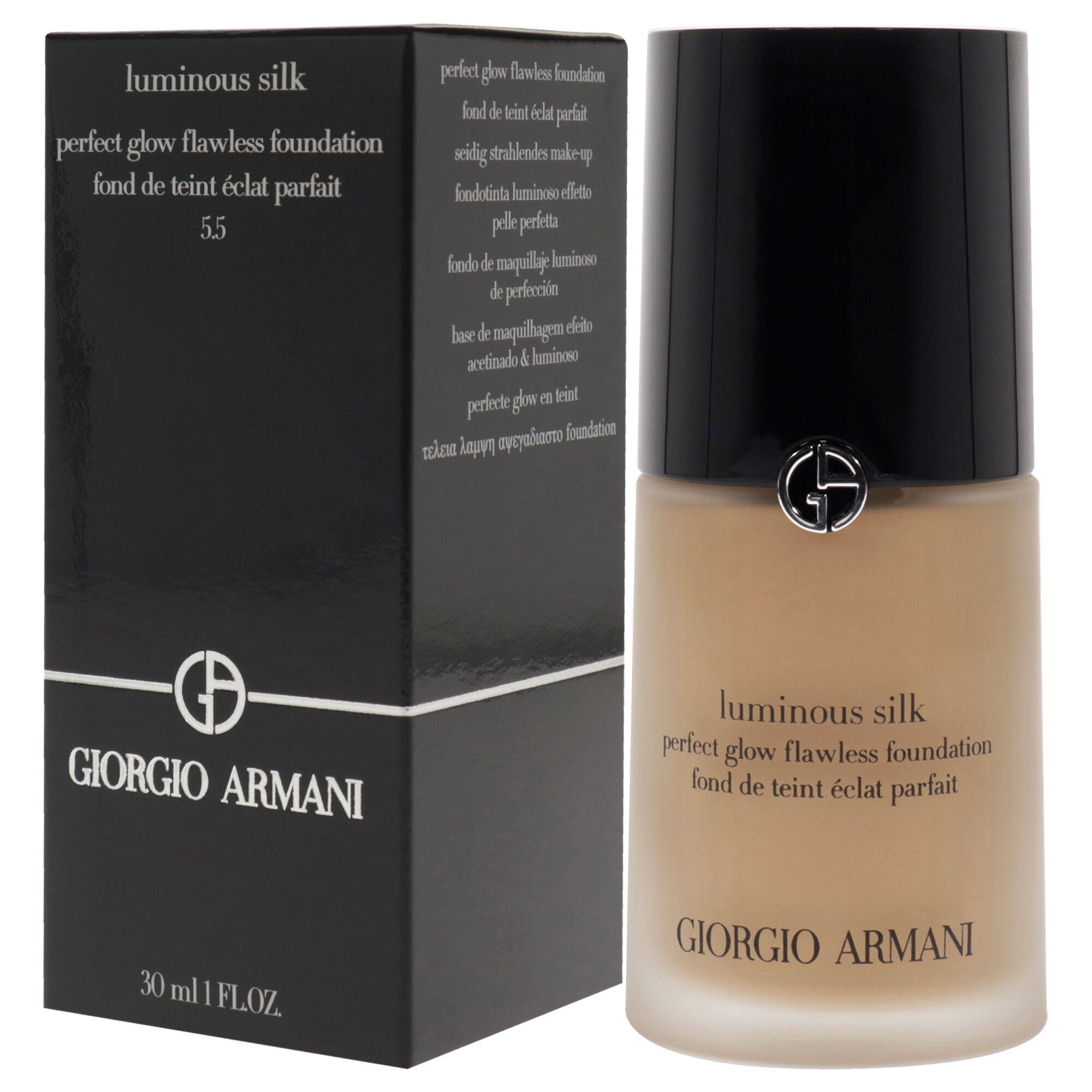 Luminous Silk Foundation - 5.5 Medium Neutral by Giorgio Armani for Women - 1 oz Foundation, See Description, alternate image number 3