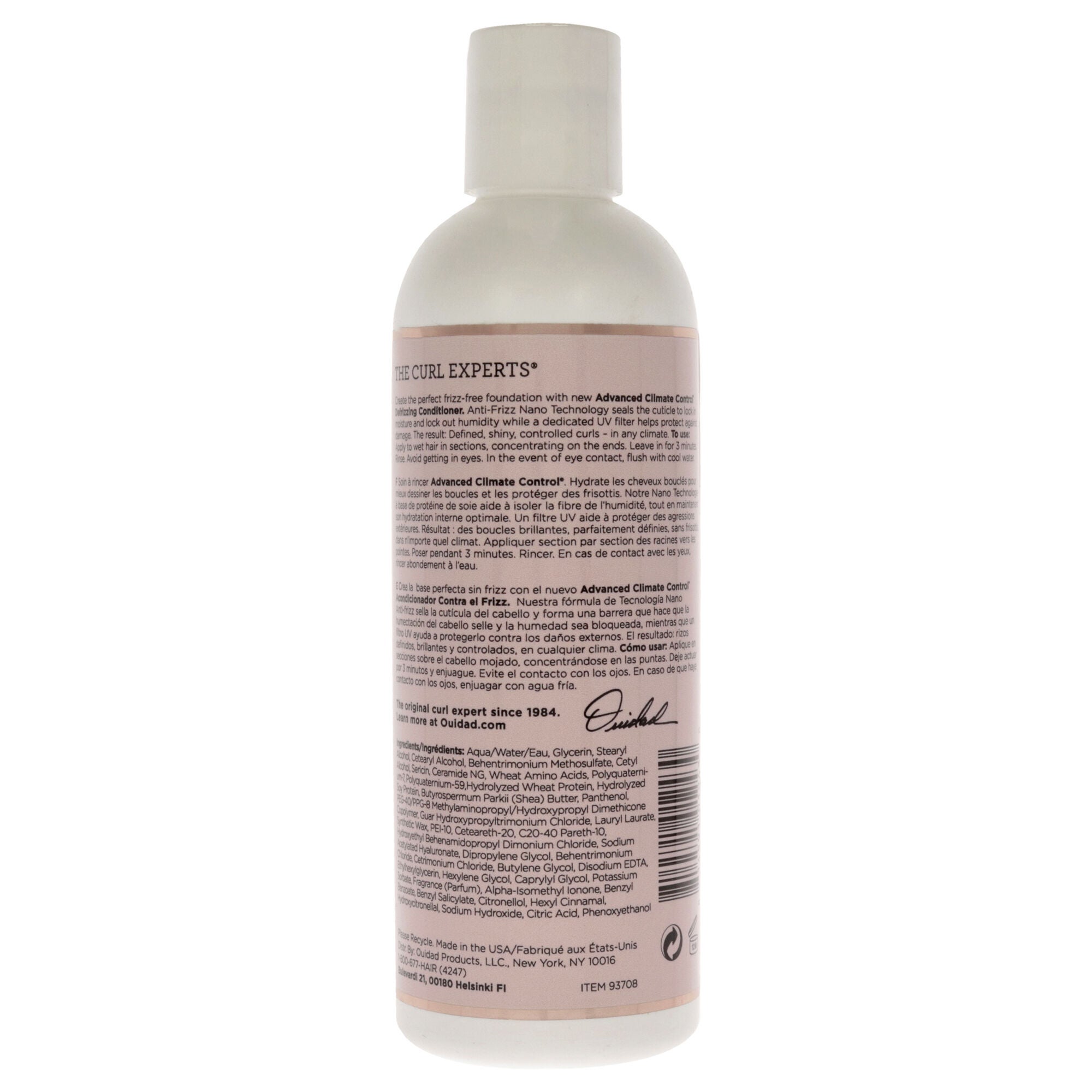 Advanced Climate Control Defrizzing Conditioner by Ouidad for Unisex - 8.5 oz Conditioner, See Description, alternate image number 2