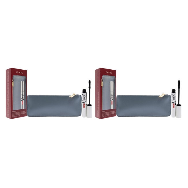 Vamp! Mascara Set by Pupa Milano for Women - 2 Pc 0.32oz Vamb! Mascara - 100 Black, ClutchBag - Pack of 2, See Description, alternate image number 1