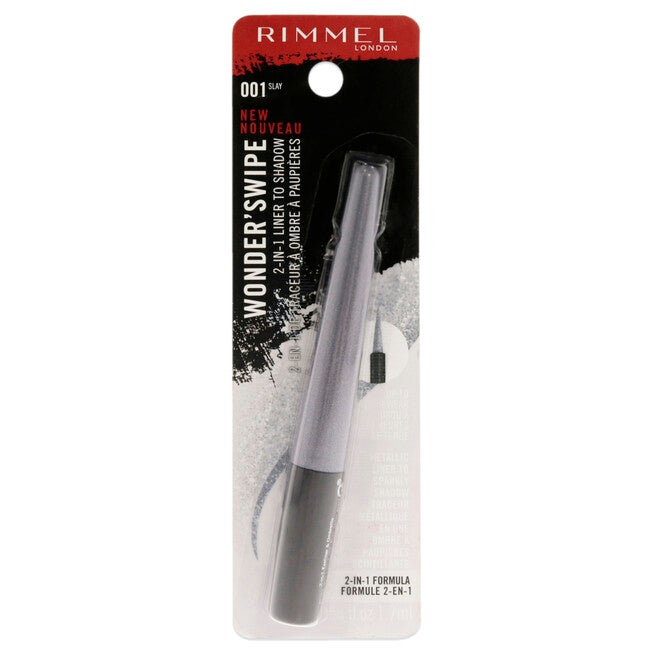 Wonder Swipe 2-in-1 Liner to Shadow - 001 Slay by Rimmel London for Women - 0.058 oz Eyeliner, See Description, hi-res image number 0