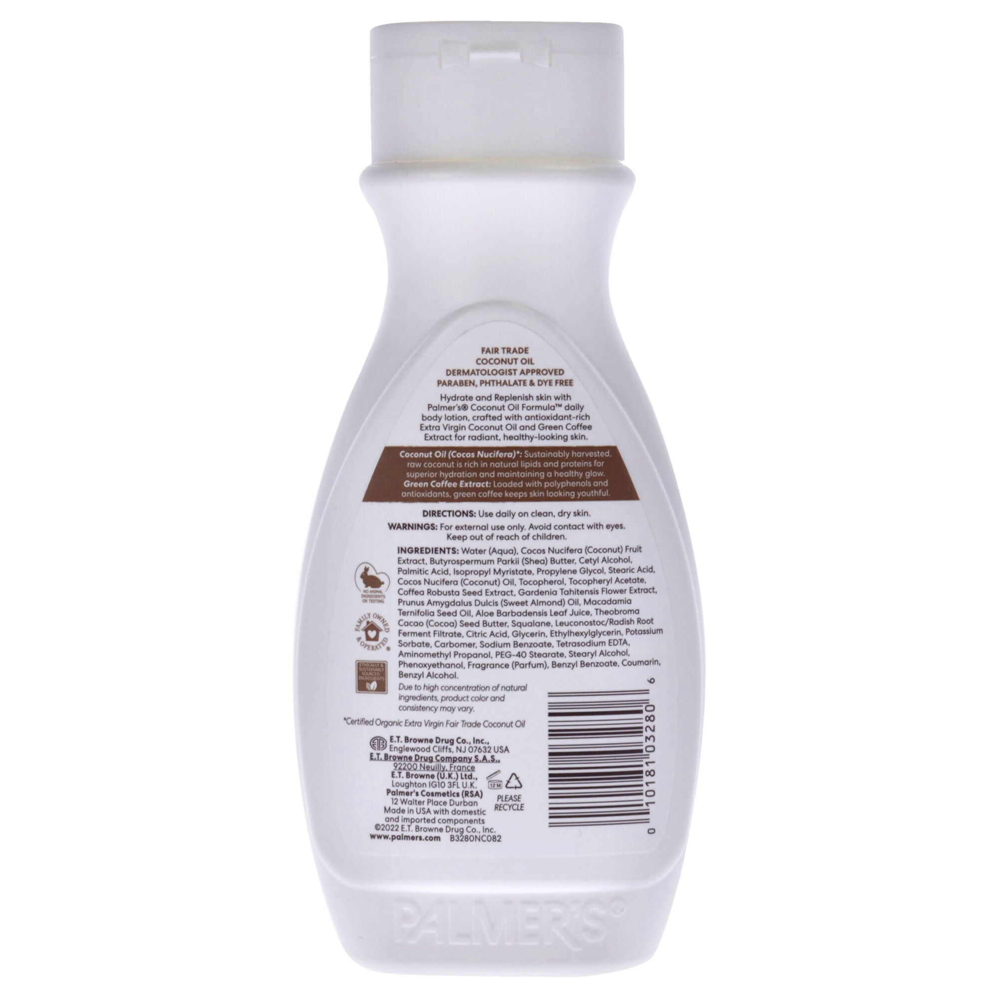 Coconut Hydrate Daily Body Lotion by Palmers for Unisex - 8.5 oz Body Lotion, , alternate image number 3