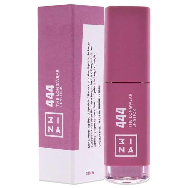 The Longwear Lipstick - 444 Lilac by 3INA for Women - 0.20 oz Lipstick, , alternate image number null