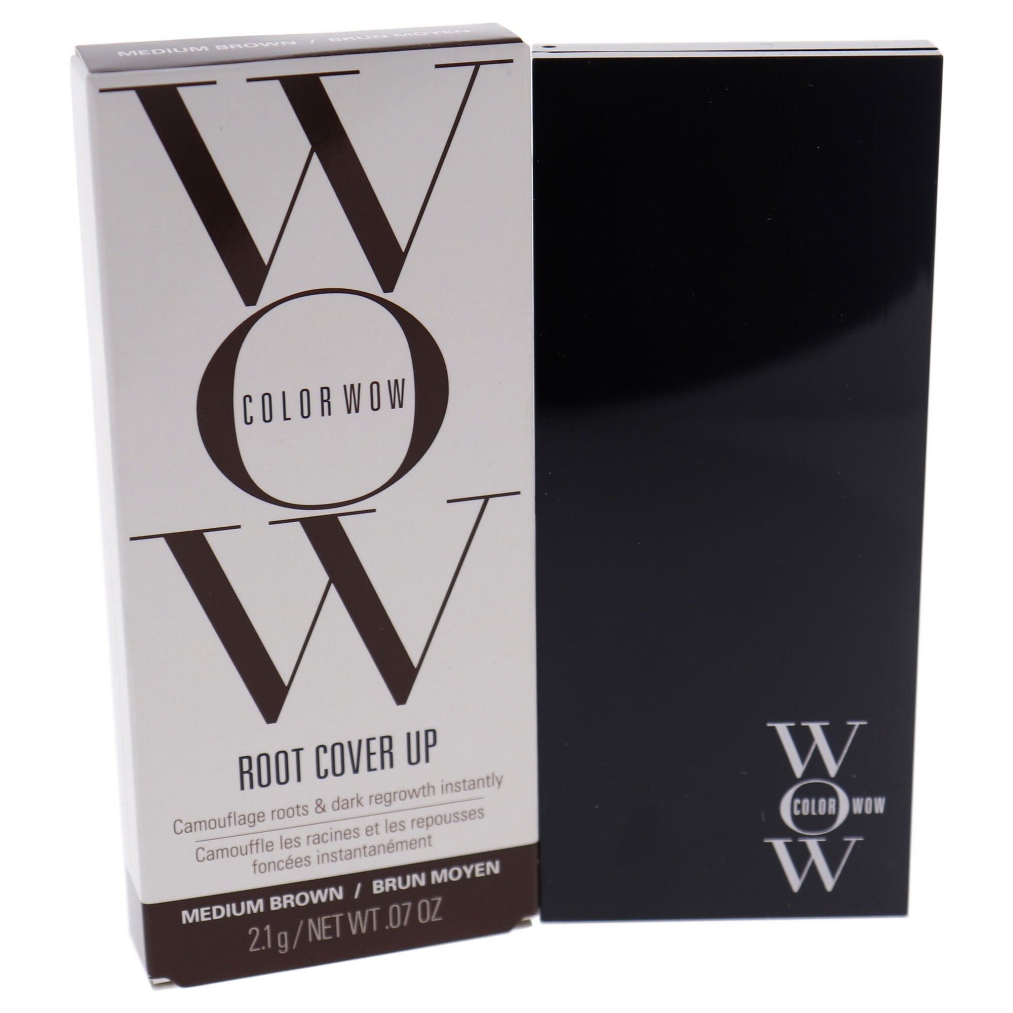 Root Cover Up - Medium Brown by Color Wow for Women - 0.07 oz Hair Color, , alternate image number 7