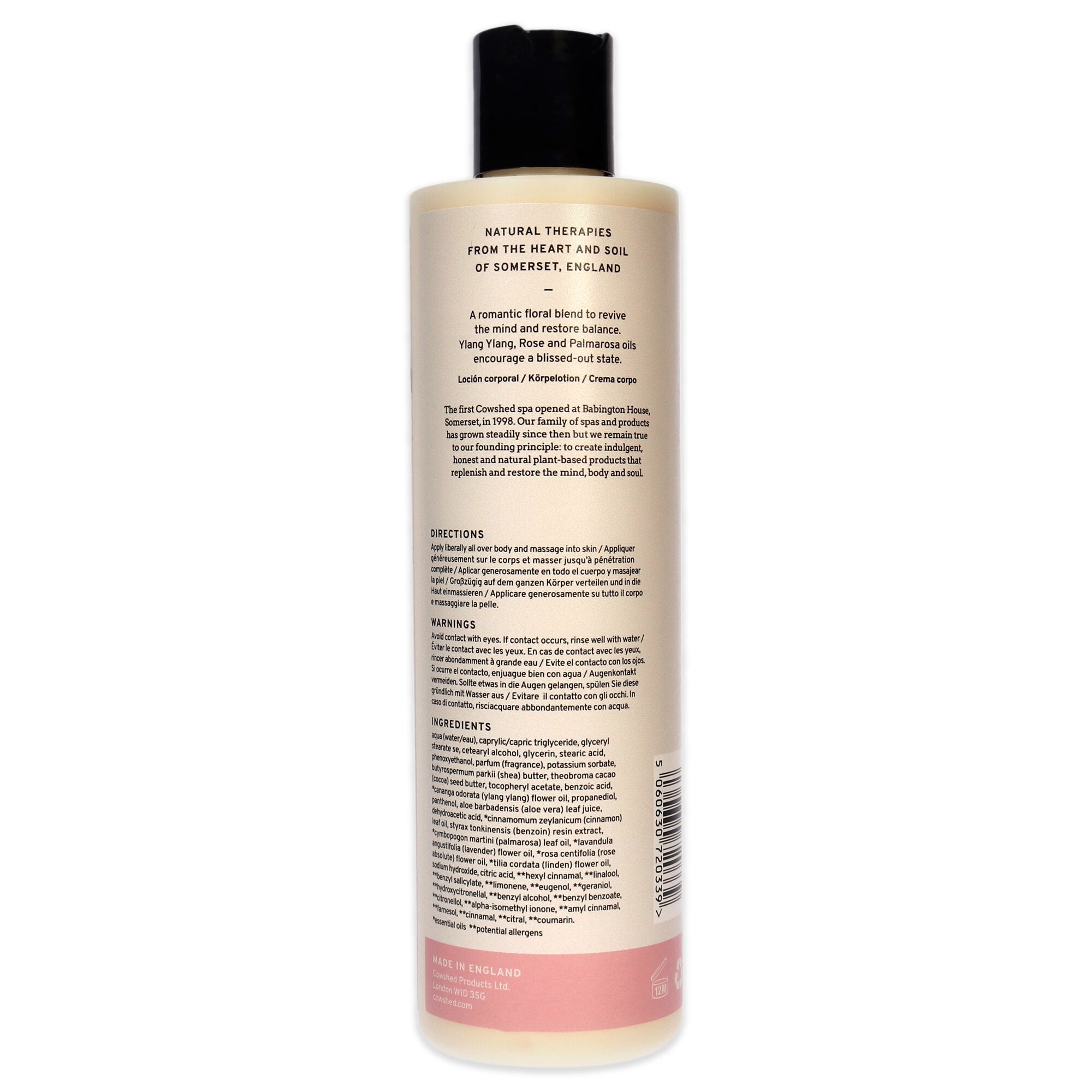 Indulge Blissful Body Lotion by Cowshed for Unisex - 10.14 oz Body Lotion, , alternate image number 3