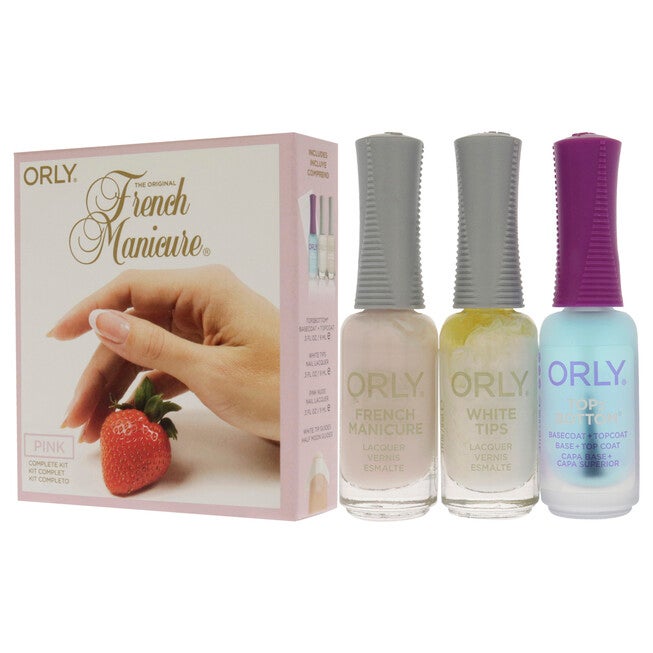 The Original French Manicure Kit Pink by Orly for Women - 4 Pc Kit, NA, alternate image number null