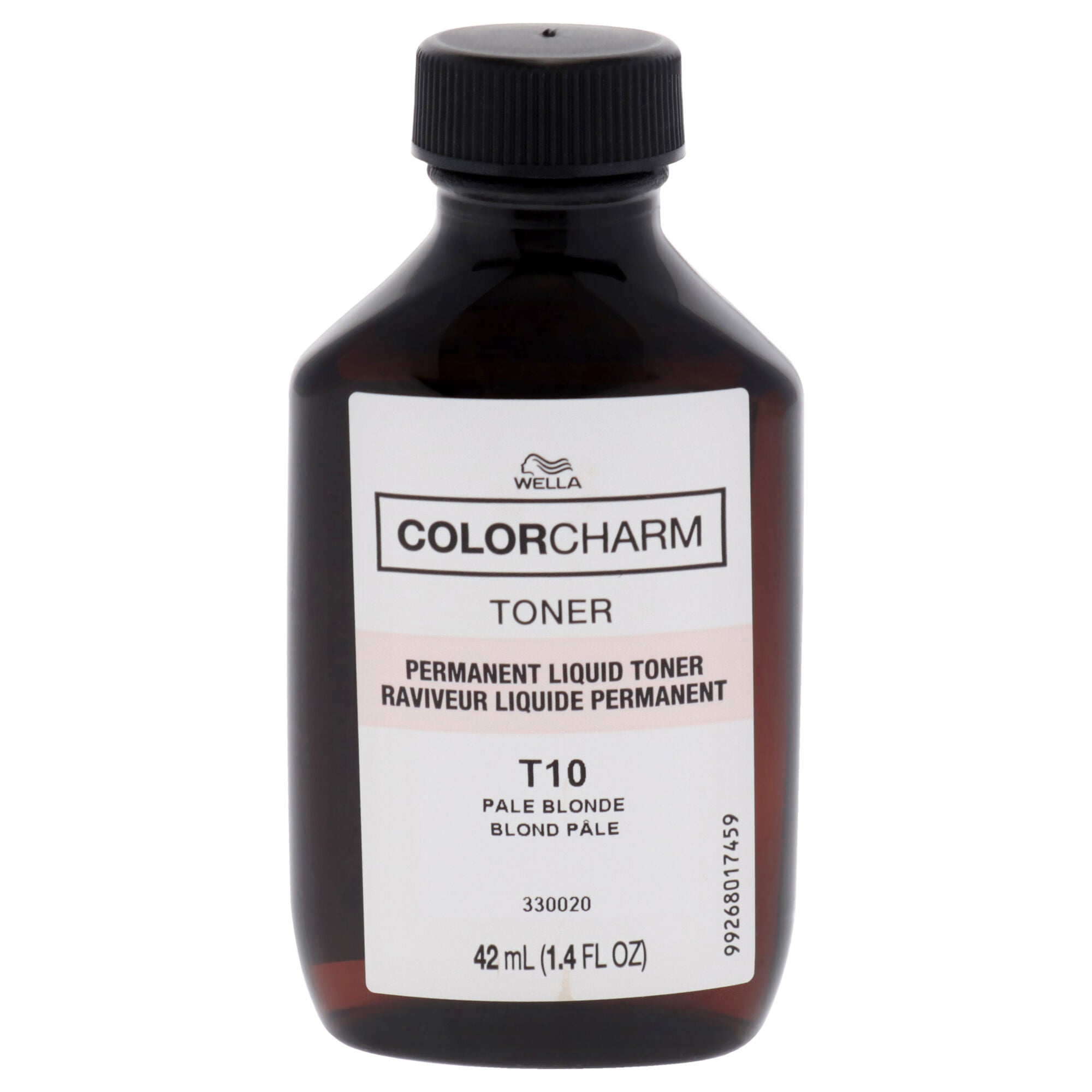 Color Charm Permanent Toner - T10 Pale Blonde by Wella for Unisex - 1.4 oz Toner, See Description, alternate image number 1