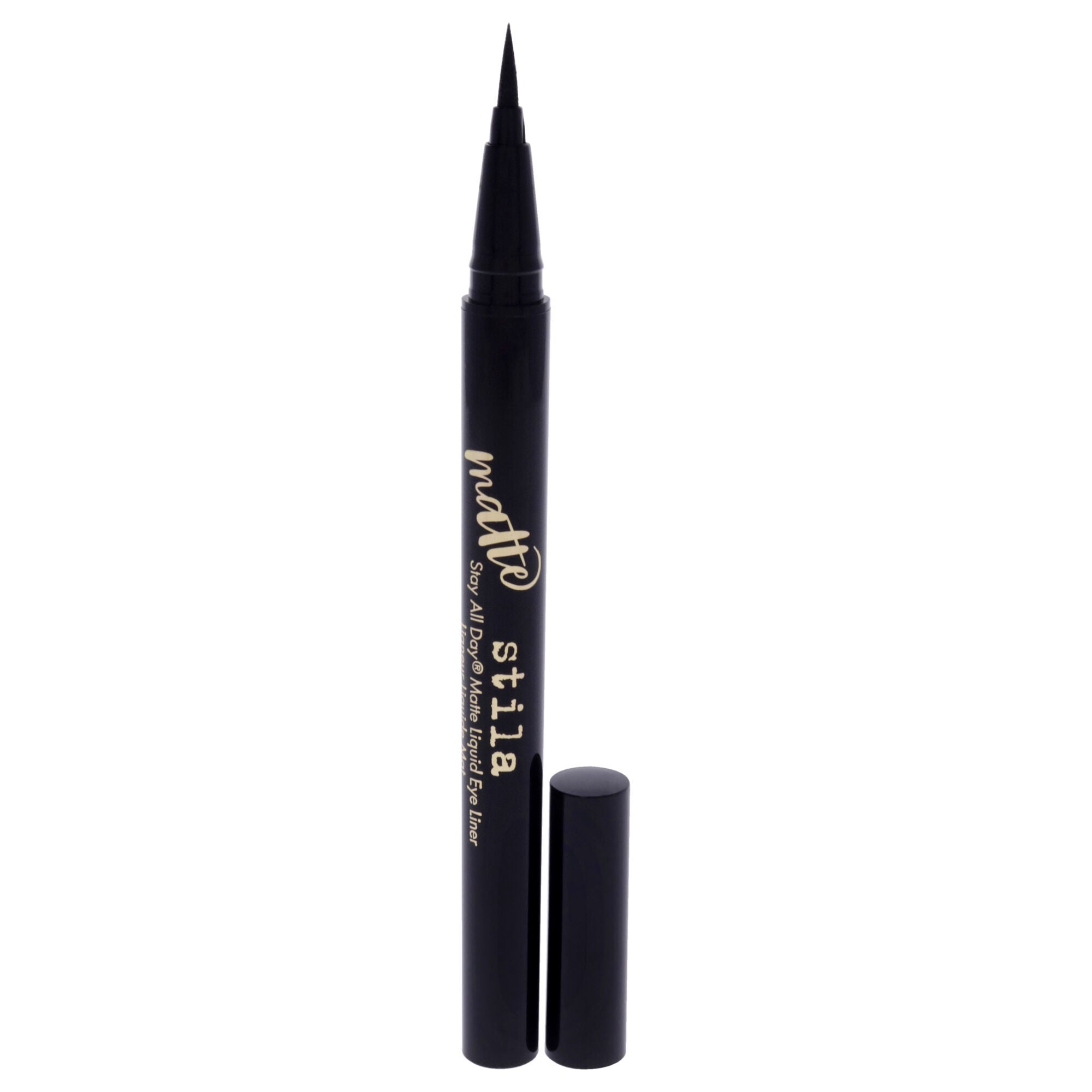 Stay All Day Matte Liquid Eye Liner - Intense Black by Stila for Women - 0.016 oz Eyeliner, See Description, alternate image number 1