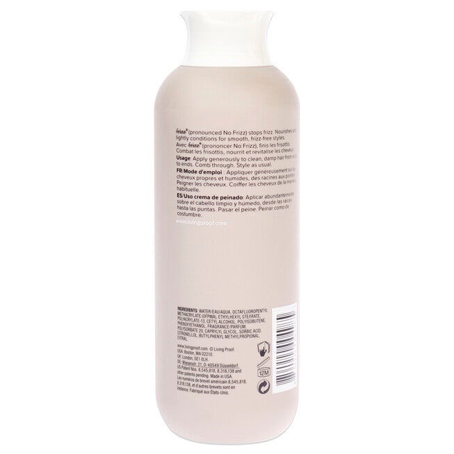 No Frizz Nourishing Styling Cream by Living proof for Unisex - 8 oz Cream, See Description, alternate image number 2