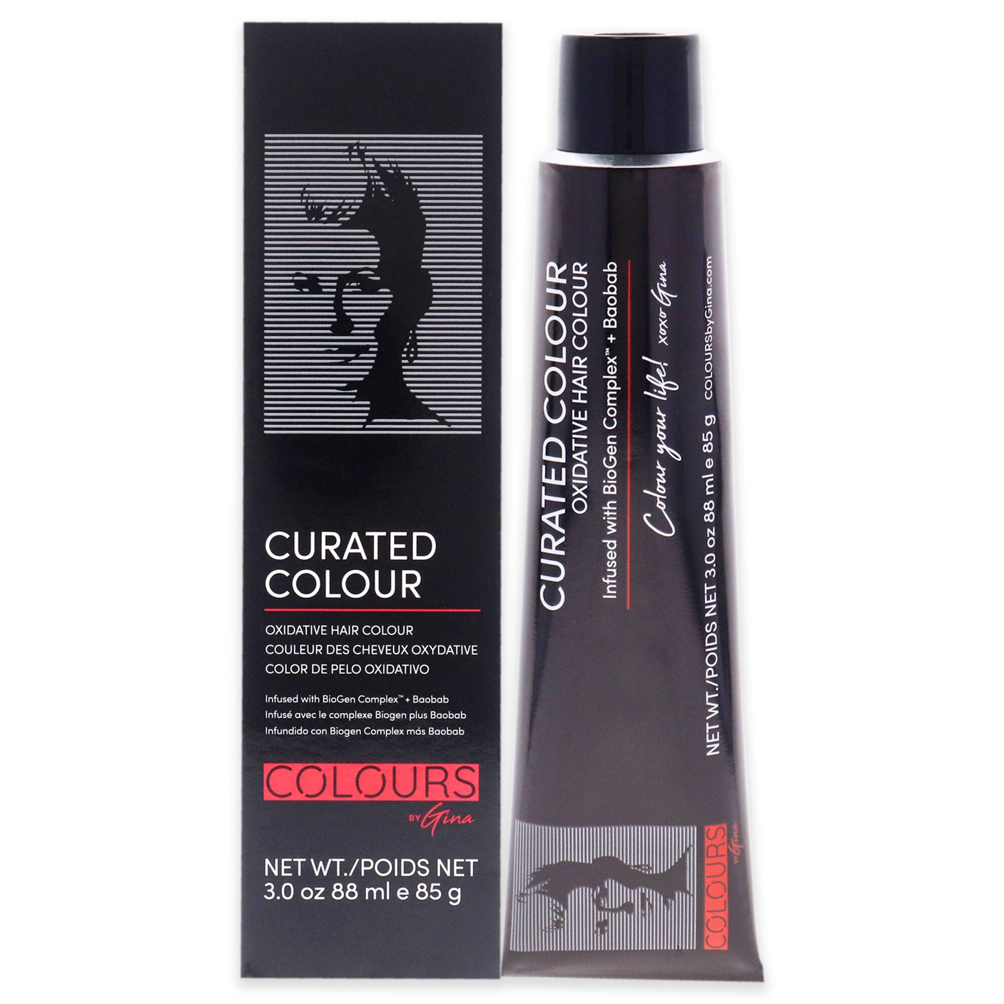 Curated Colour - 6.11-6BB Dark Cool Blonde by Colours By Gina for Unisex - 3 oz Hair Color, , alternate image number 5