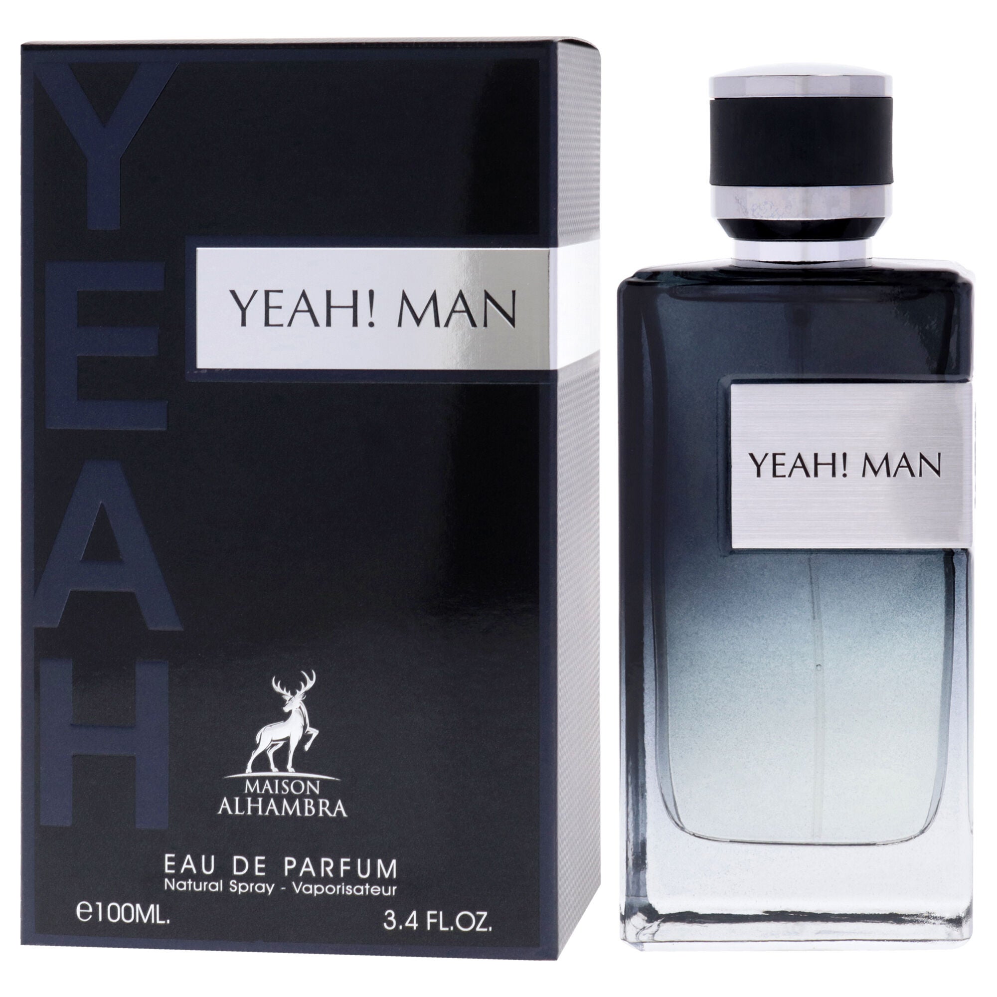 Yeah by Maison Alhambra for Men - 3.4 oz EDP Spray, Clear, alternate image number 3