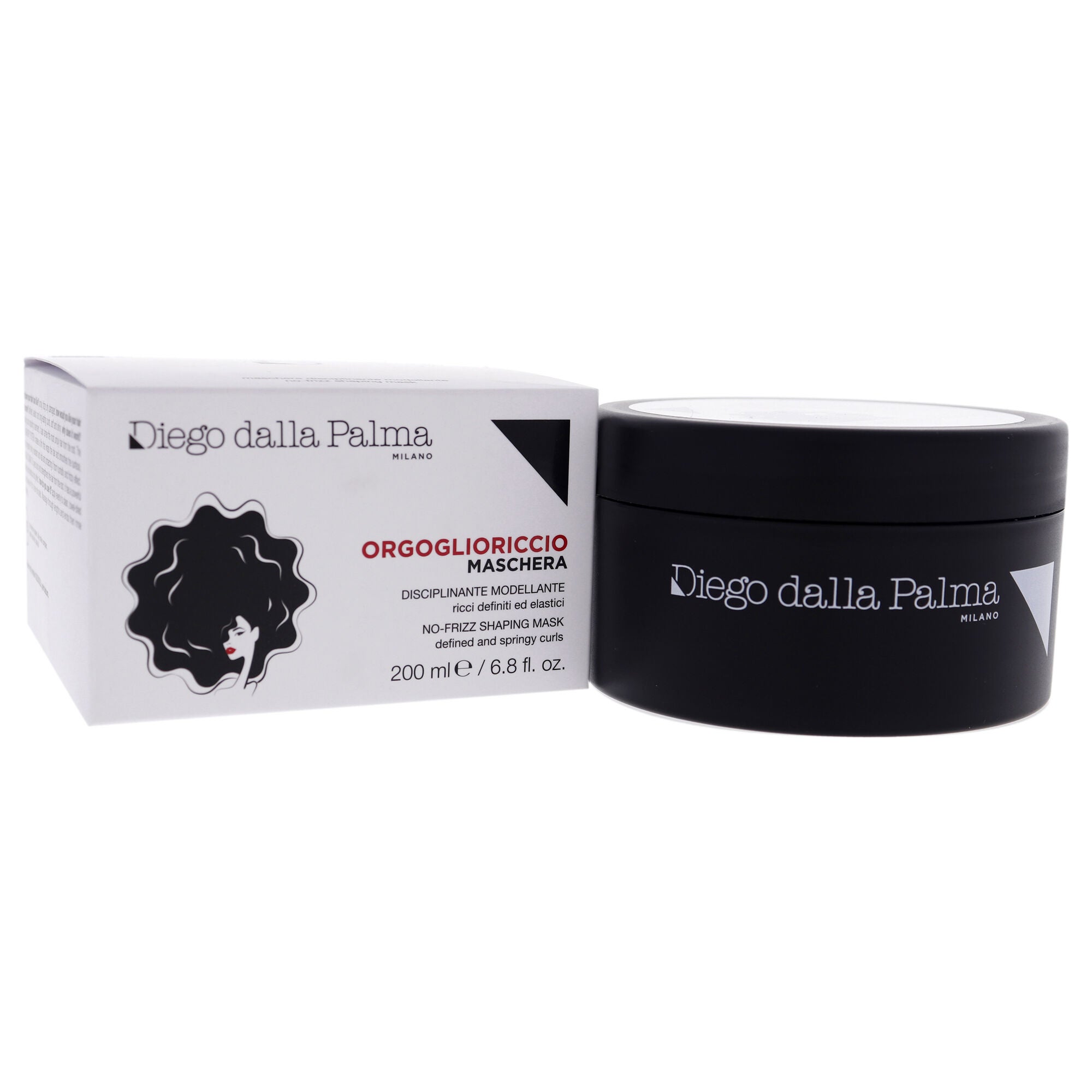 Orgoglioriccio No-Frizz Shaping Mask by Diego Dalla Palma for Unisex - 6.8 oz Masque, See Description, alternate image number 2