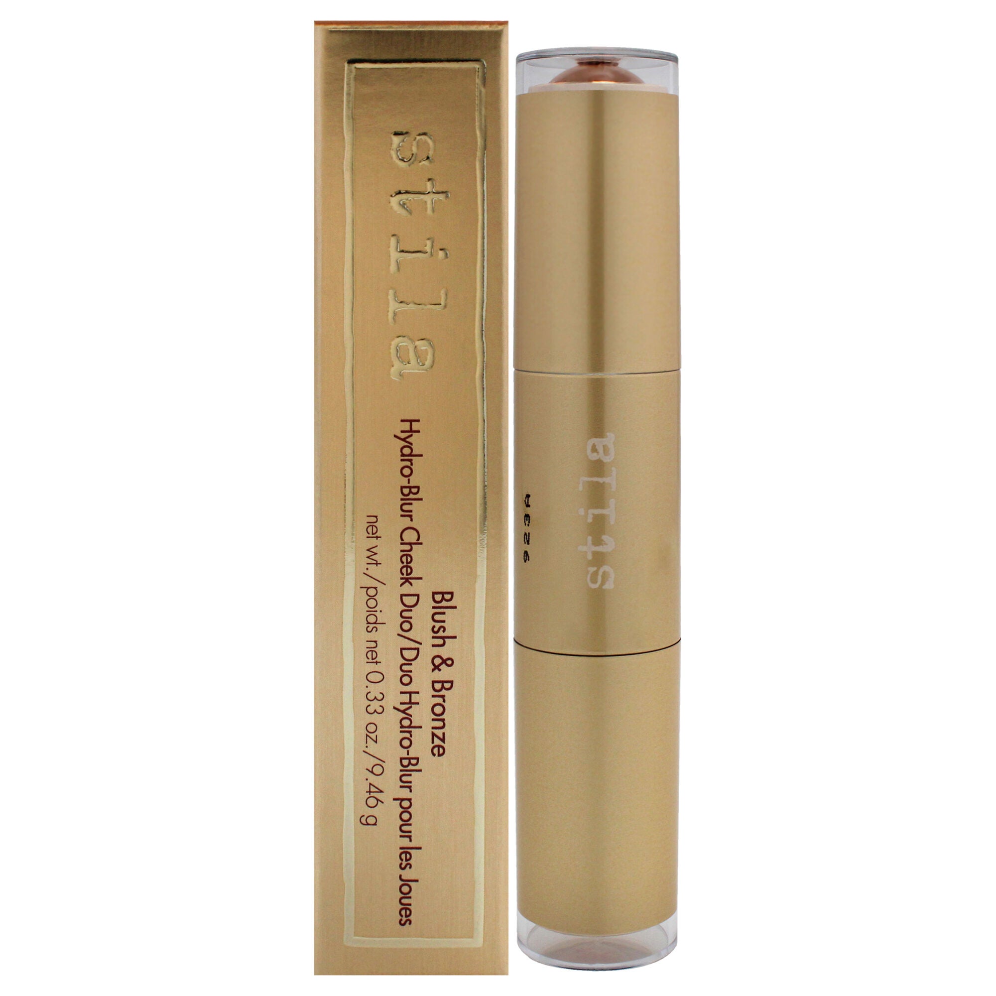 Blush and Bronze Hydro Blur Cheek Duo - Apricot and Golden by Stila for Women - 0.33 oz Makeup, See Description, hi-res image number 0