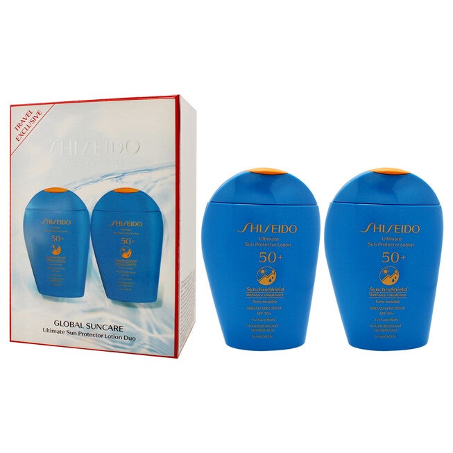 Ultimate Sun Protector Lotion SPF 50 Plus Duo by Shiseido for Women - 2 x 5 oz Lotion, NA, alternate image number null