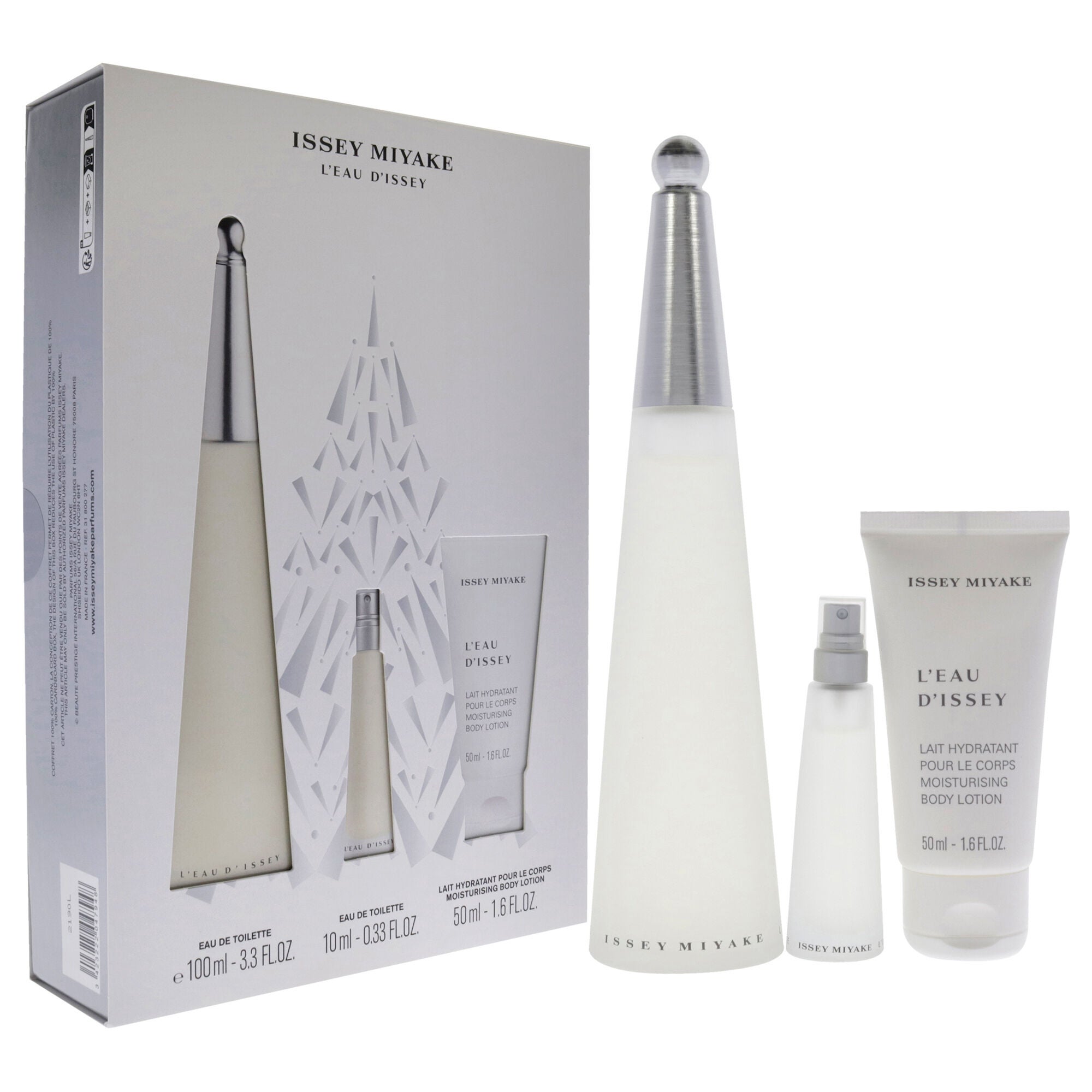 Leau Dissey by Issey Miyake for Women - 3 Pc Gift Set 3.3oz EDT Spray, 0.33oz EDT Spray, 1.6oz Body L, See Description, alternate image number 3
