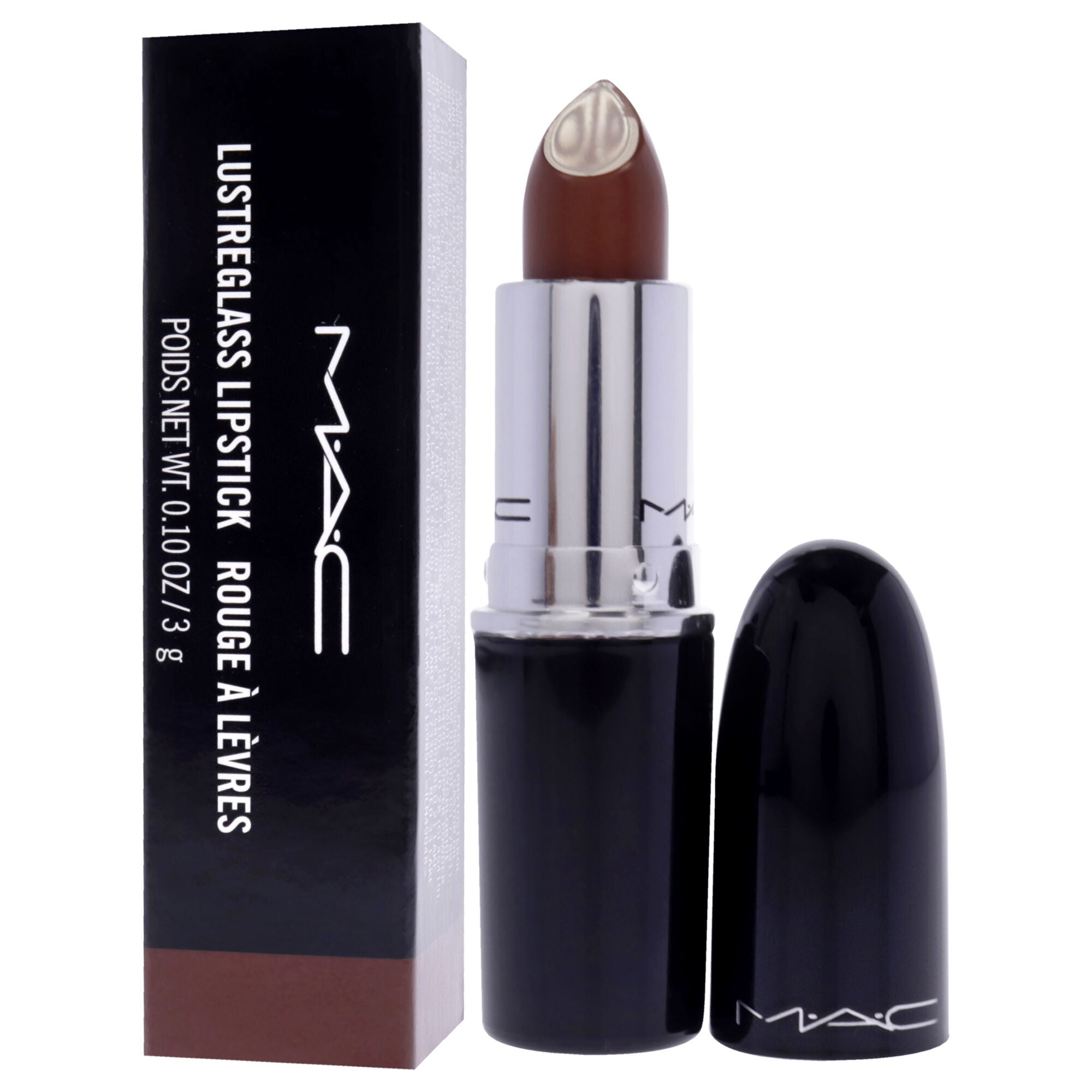Lustreglass Lipstick - 554 Cant Dull My Shine by MAC for Women - 0.1 oz Lipstick, See Description, alternate image number 3