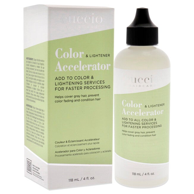 Color and Lightener Accelerator by Cuccio Haircare for Unisex - 4 oz Lightener, See Description, alternate image number 1