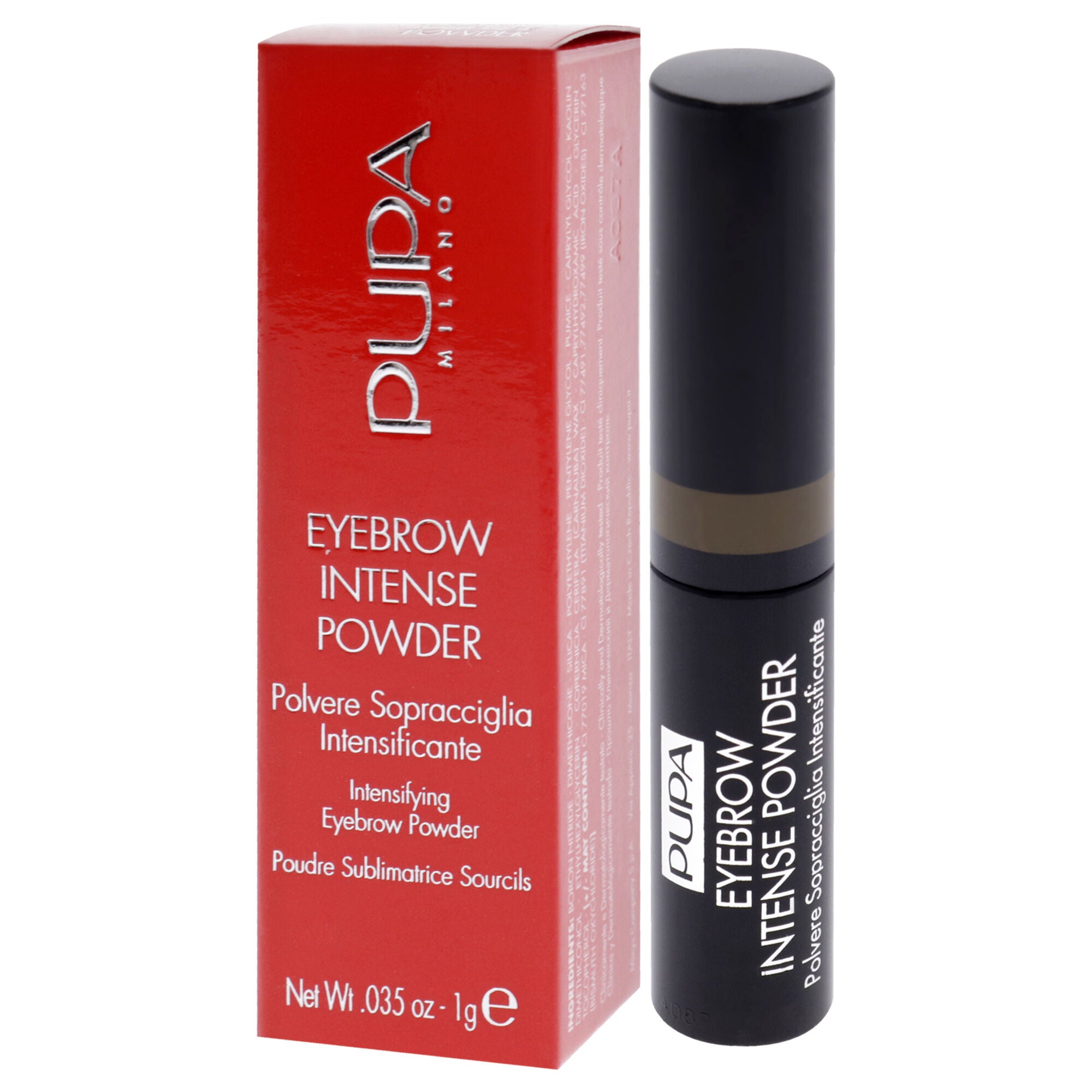 Eyebrow Intense Powder - 001 Blonde by Pupa Milano for Women - 0.035 oz Eyebrow, See Description, alternate image number 2