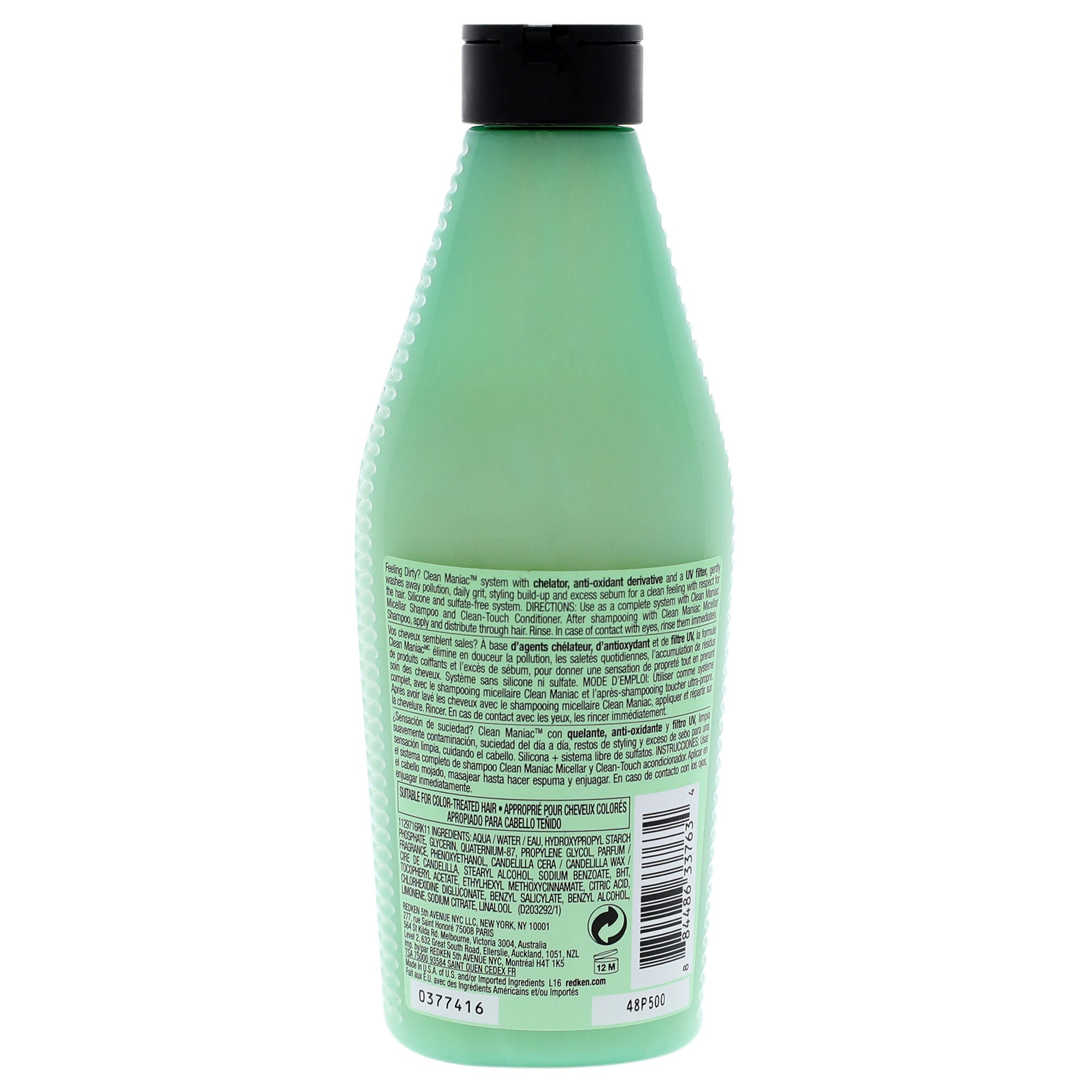 Clean Maniac Micellar Clean-Touch Conditioner by Redken for Unisex - 8.5 oz Conditioner, See Description, alternate image number 1