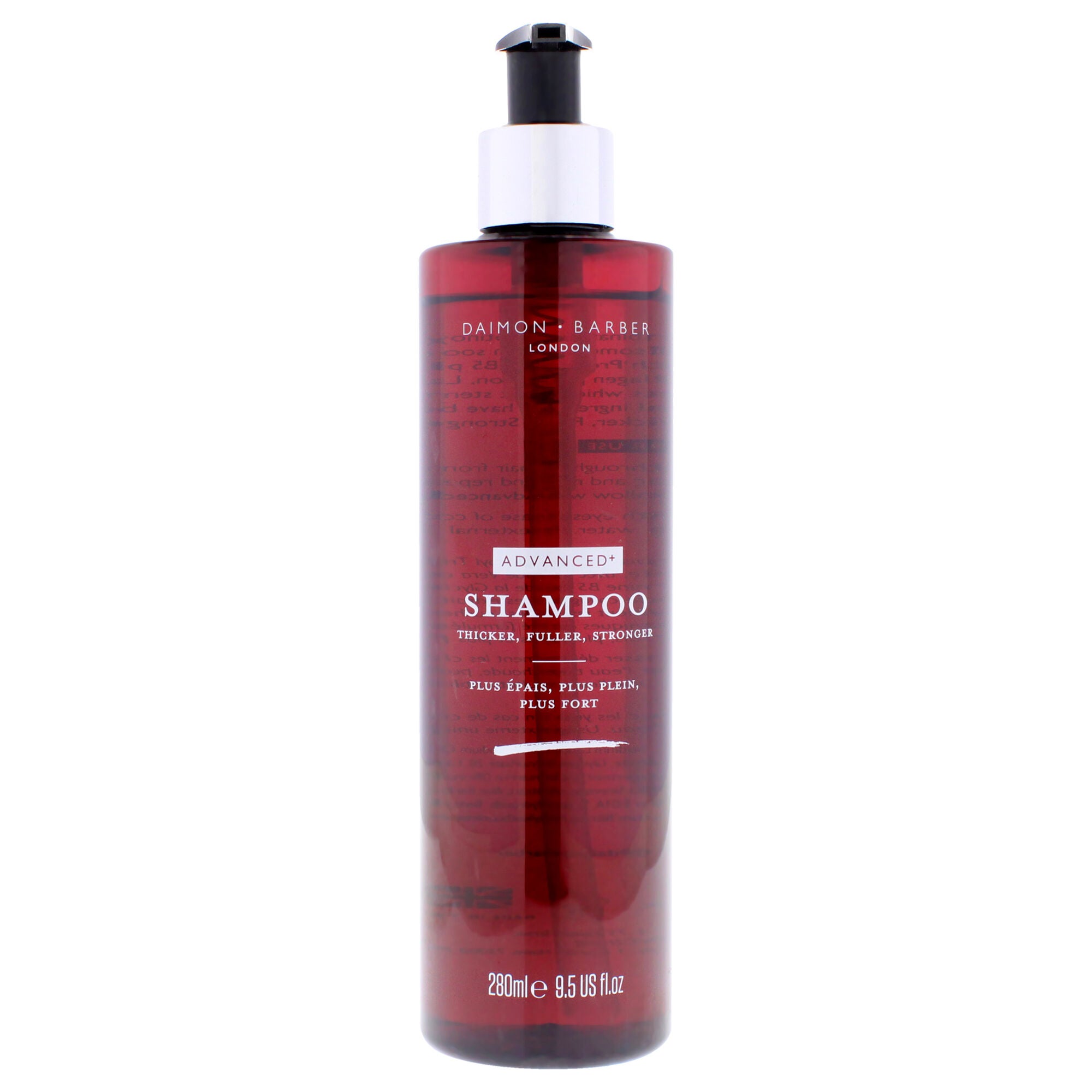 Advanced Plus Shampoo by Daimon Barber for Men - 9.5 oz Shampoo, See Description, hi-res image number 0