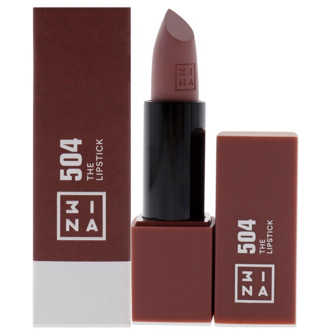 The Lipstick - 504 Red clay by 3INA for Women - 0.16 oz Lipstick, NA, hi-res image number null