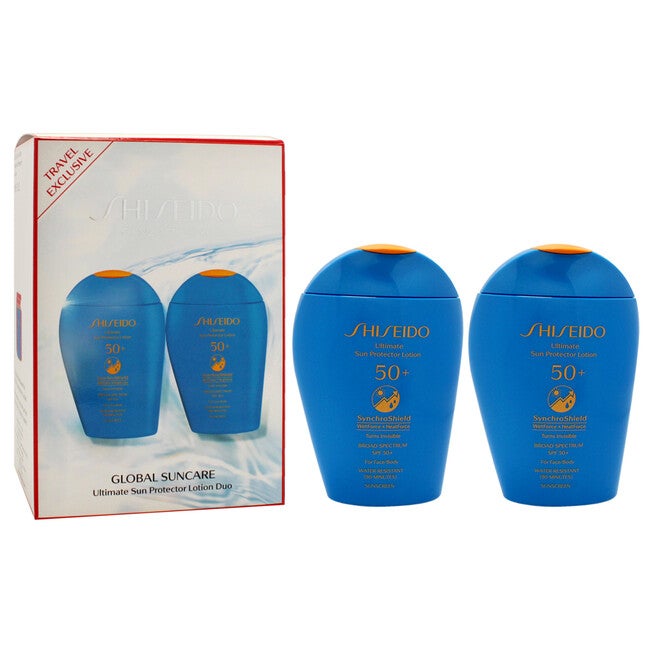 Ultimate Sun Protector Lotion SPF 50 Plus Duo by Shiseido for Women - 2 x 5 oz Lotion, NA, alternate image number null