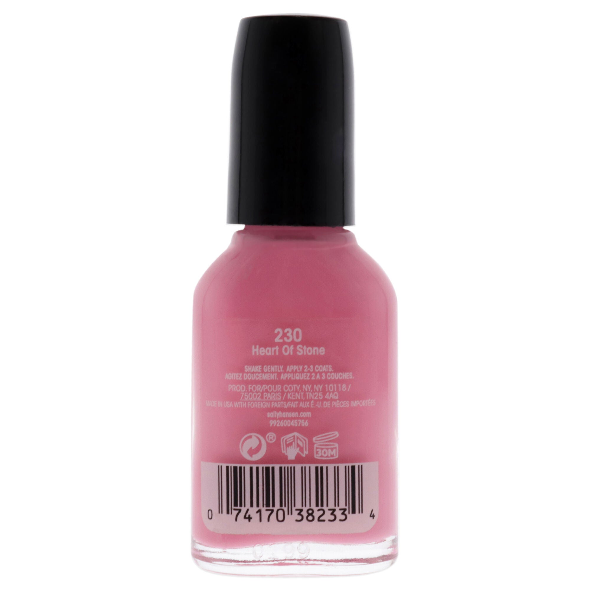 Hard As Nails - 230 Heart Of Stone by Sally Hansen for Women - 0.45 oz Nail Polish, See Description, alternate image number 1