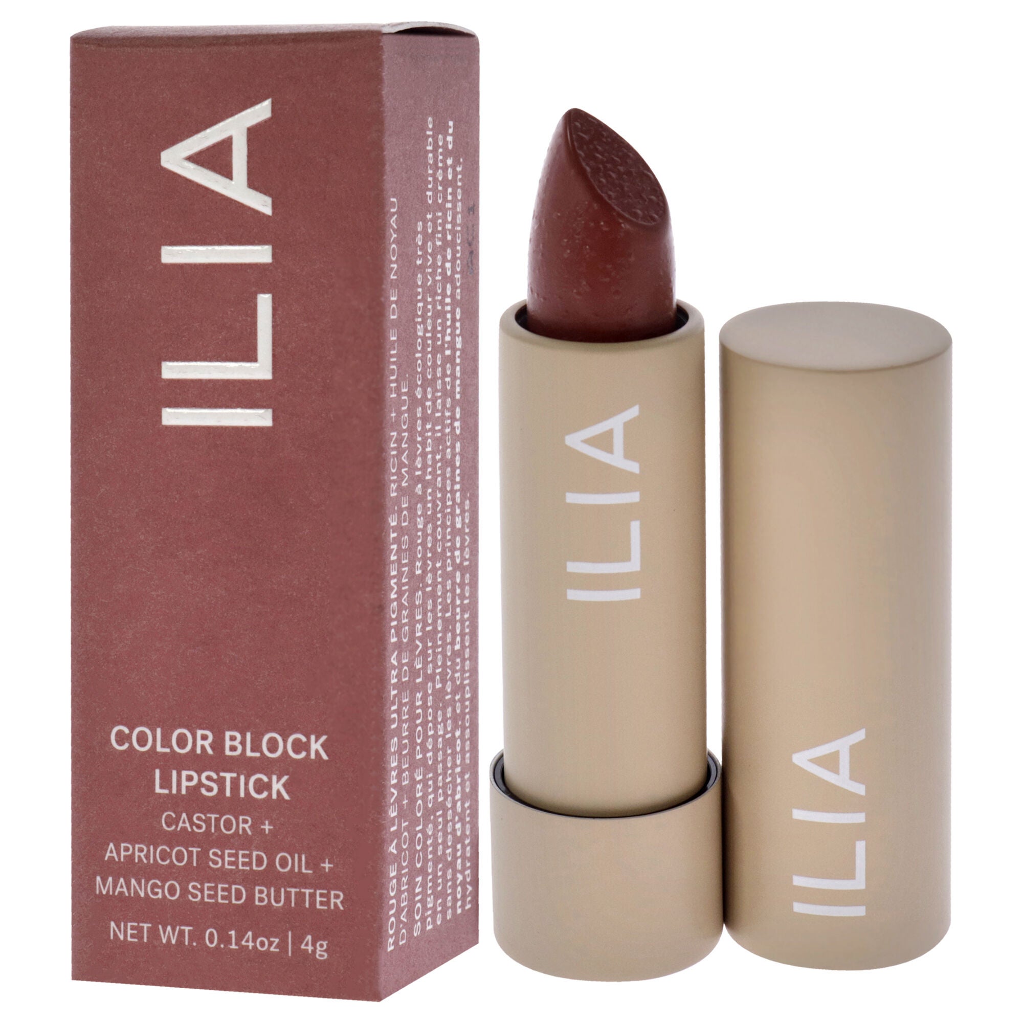 Color Block Lipstick - Amberlight by ILIA Beauty for Women - 0.14 oz Lipstick, , alternate image number 8
