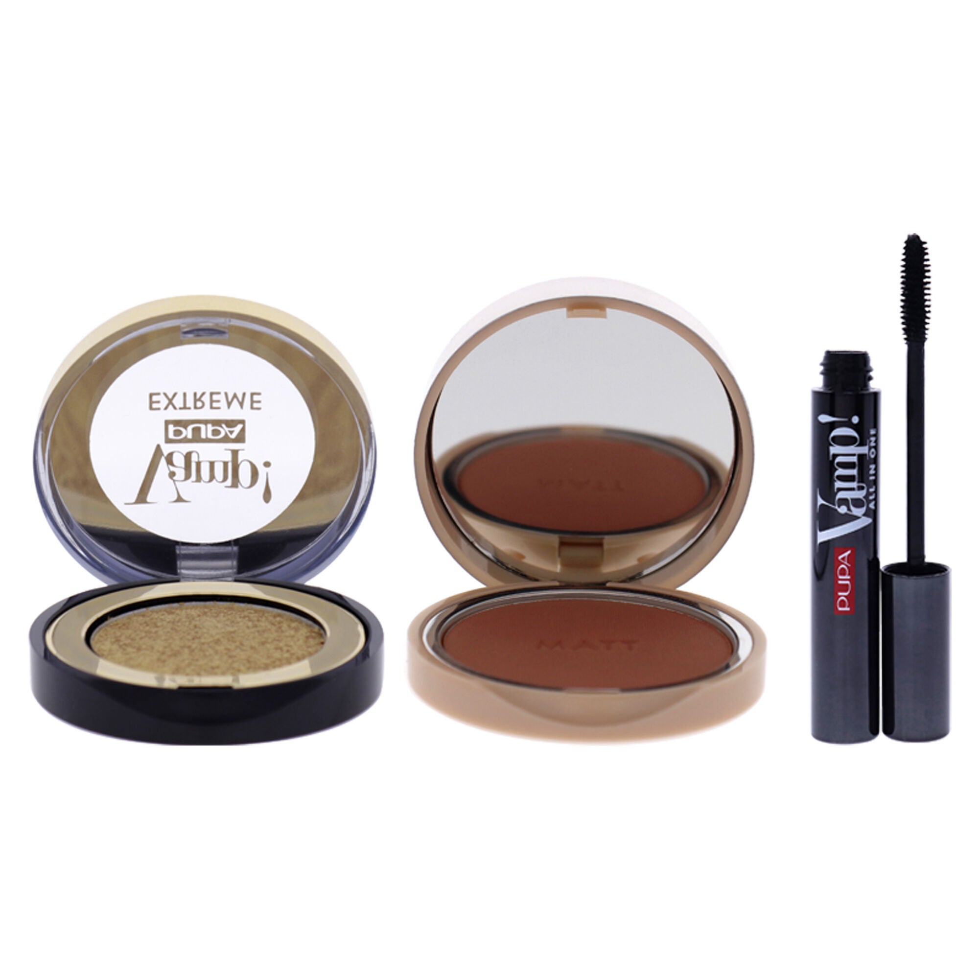 Vamp! Extreme Eyeshadow With All In One Mascara and Extreme Blush Matt Kit by Pupa Milano for Women - 3 Pc Kit, , alternate image number 5
